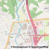 Hartă Montano Lucino