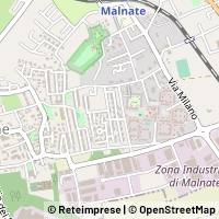 Hartă Malnate