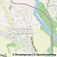 Map San Michele al Tagliamento