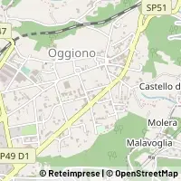 Kaart Oggiono