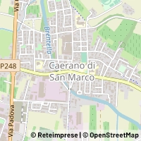 Karte Caerano di San Marco
