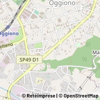 Hartă Oggiono