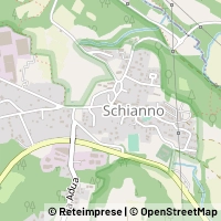 Mapa Gazzada Schianno