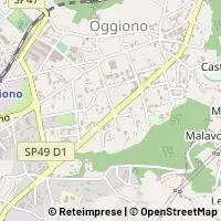 Mapa Oggiono