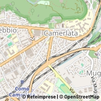 Map Como