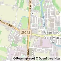 Mapa Caerano di San Marco