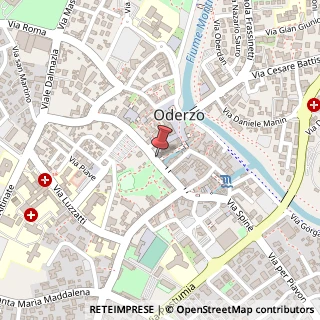 Mappa Via Giuseppe Mazzini, 35, 31046 Oderzo, Treviso (Veneto)
