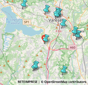 Mappa Via Fiume, 21022 Azzate VA, Italia (4.93)