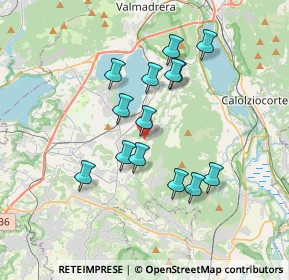 Mappa Via della Boggia, 23851 Galbiate LC, Italia (3.10429)