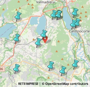 Mappa Via della Boggia, 23851 Galbiate LC, Italia (4.96)