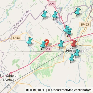 Mappa Via Fornace, 30026 Portogruaro VE, Italia (4.41)