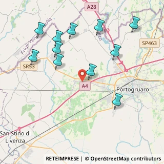 Mappa Via Fornace, 30026 Portogruaro VE, Italia (4.48818)