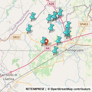 Mappa Via Fornace, 30026 Portogruaro VE, Italia (3.78615)