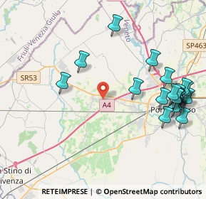 Mappa Via Fornace, 30026 Portogruaro VE, Italia (4.8505)