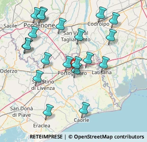 Mappa Via Girolamo Savonarola, 30026 Portogruaro VE, Italia (16.5375)