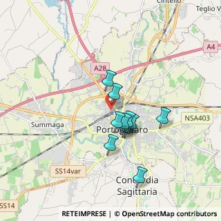 Mappa Via Cristoforo Colombo, 30026 Portogruaro VE, Italia (1.31727)