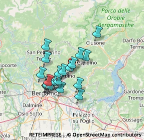 Mappa SP ex Strada Statale, 24021 Albino BG, Italia (10.982)