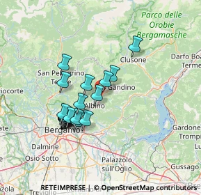 Mappa SP ex Strada Statale, 24021 Albino BG, Italia (11.9775)