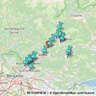 Mappa SP ex Strada Statale, 24021 Albino BG, Italia (6.26688)