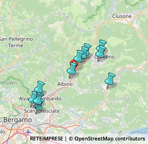 Mappa SP ex Strada Statale, 24021 Albino BG, Italia (6.49273)