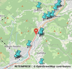 Mappa SP ex Strada Statale, 24021 Albino BG, Italia (2.36625)
