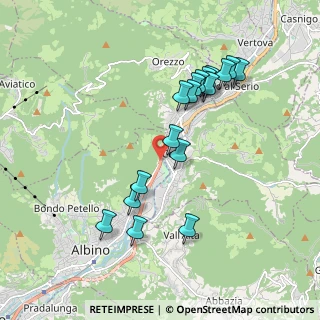 Mappa SP ex Strada Statale, 24021 Albino BG, Italia (1.82882)