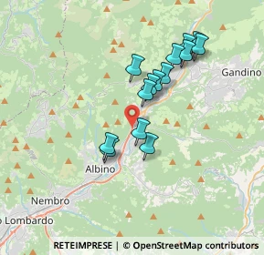 Mappa SP ex Strada Statale, 24021 Albino BG, Italia (3.02786)
