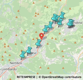 Mappa SP ex Strada Statale, 24021 Albino BG, Italia (3.96917)
