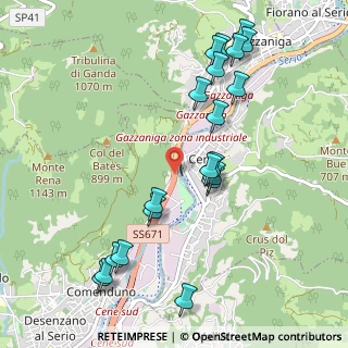 Mappa SP ex Strada Statale, 24021 Albino BG, Italia (1.129)