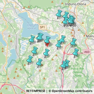 Mappa Via Belvedere, 21020 Galliate Lombardo VA, Italia (3.9195)