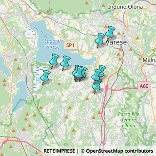Mappa Via Belvedere, 21020 Galliate Lombardo VA, Italia (2.20417)
