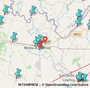 Mappa Via Malgher, 31045 Motta di Livenza TV, Italia (6.9845)