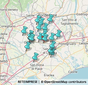 Mappa Via Malgher, 31045 Motta di Livenza TV, Italia (9.457)