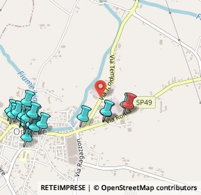 Mappa Via Tempio, 31024 Ormelle TV, Italia (0.6705)