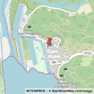 Mappa Località Villaggio del pescatore, 47, 34011 Duino-Aurisina, Trieste (Friuli-Venezia Giulia)