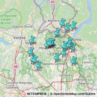 Mappa Zona Produttiva, 22077 Olgiate Comasco CO, Italia (6.054)