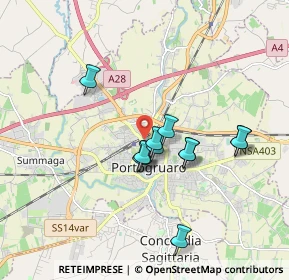 Mappa Via Versiola, 30026 Portogruaro VE, Italia (1.425)