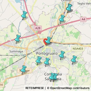 Mappa Via Versiola, 30026 Portogruaro VE, Italia (2.72385)