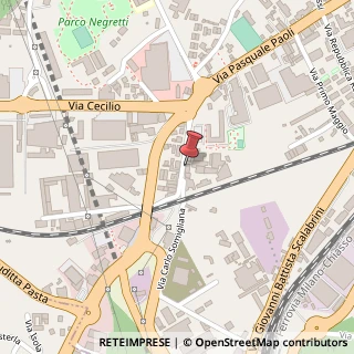 Mappa Via Antonio Magni, 21, 22100 Como, Como (Lombardia)