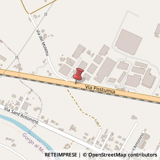 Mappa Via Roma, 6, 31045 Gorgo al Monticano, Treviso (Veneto)