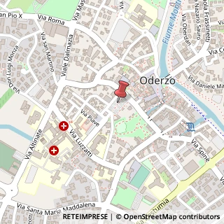 Mappa Piazzale della Vittoria, 31046 Oderzo TV, Italia, 31046 Oderzo, Treviso (Veneto)