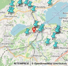 Mappa Via Nuova Valassina, 22040 Monguzzo CO, Italia (2.392)