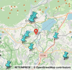 Mappa Via Nuova Valassina, 22040 Monguzzo CO, Italia (6.50316)