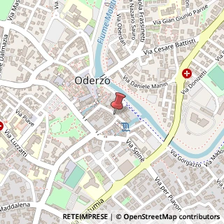 Mappa Via Umberto I°, 36, 31046 Oderzo, Treviso (Veneto)