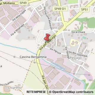 Mappa Via per Dolzago, 20, 23848 Oggiono, Lecco (Lombardia)