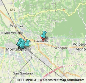 Mappa Vicolo Angela Villa, 31044 Montebelluna TV, Italia (1.81)