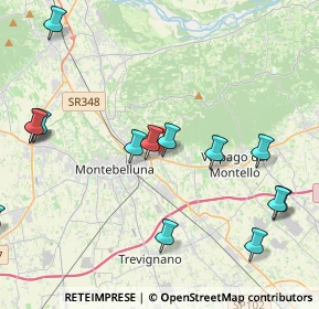 Mappa Vicolo Angela Villa, 31044 Montebelluna TV, Italia (4.97214)