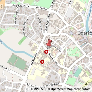 Mappa Via Luzzatti, 50/A, 31046 Oderzo, Treviso (Veneto)