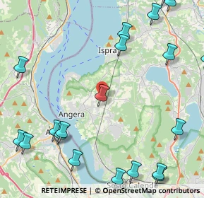 Mappa Via Mottava, 21021 Angera VA, Italia (6.1245)