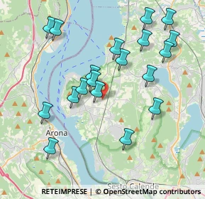Mappa Via Mottava, 21021 Angera VA, Italia (4.01368)